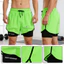 Bán chạy YONEX huấn luyện chuyên nghiệp hai quần short giả có cảm giác băng, in 3D khô nhanh, kích thước rộng, dây rút có thể điều chỉnh, chạy bộ nam nữ, quần vợt, thể dục