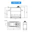 🔥servo rc đồ nâng cấp xe rc phụ kiện xe rc XINHUI XINHUI Cánh tay robot mô-men xoắn cao 20KG 25KG 35KG 45KG 60KG Bánh lái kỹ thuật số bằng kim loại