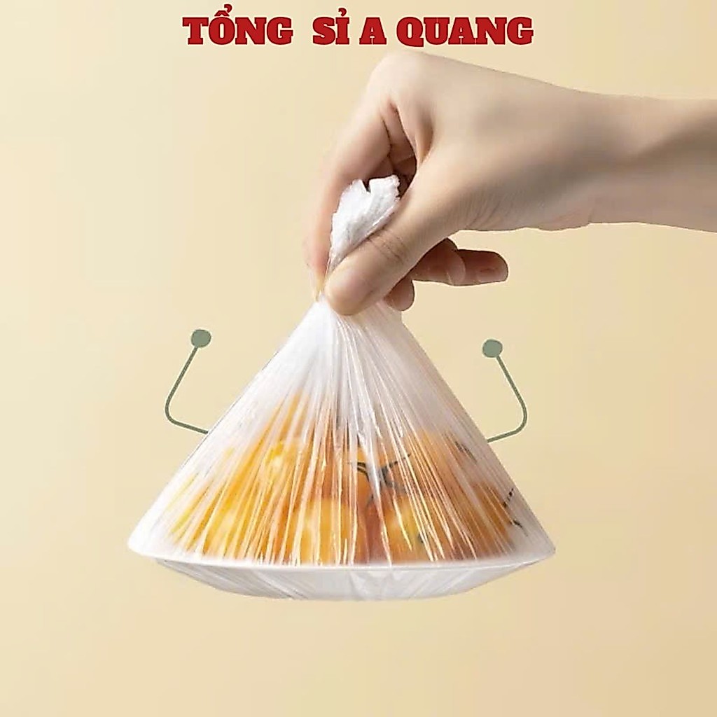 Hộp 100 màng bọc thực phẩm họa tiết hình hoạt hình siêu cưng, MÀNG BỌC DANG RÚT - MÃ: MANGBOC23