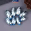 MAKY 20 Cái / lốc Hợp Kim Thép Carbon Rỗng Olive Fishing Sinkers 3g / 4g / 5g / 6g / 7g / 8g / 9g / 10g Trọng Lượng Câu Cá Phụ Kiện Câu Cá VN