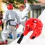 Bánh răng mũ bảo hiểm Taekwondo CODECOVED, Mũ bảo hiểm bảo vệ đầu S / M / L Muay Thái, Dụng cụ bảo vệ Di động đúc một lần Mũ bảo hiểm Kickboxing liền mạch Thể thao chiến đấu