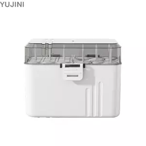 Khuôn Popsicle YUJUNI, Cao Cấp Thực Phẩm Có Nắp Khuôn Làm Kem, Chín Nhánh Tự Chế Có Thể Tái Sử Dụng Hộp Đá Tự Chế Nhà