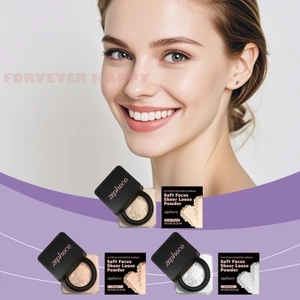 6g Soft Focus Translucent Setting Powder Blurring Pores Nhẹ thoáng khí Công thức không nhờn cho da dầu