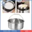 Veggie Hấp Giỏ Lọc Hấp Chèn Cho Bánh Bao Bánh Bao Gà 20x9.5cm