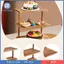 3 Tầng Cupcake Đứng Mộc Mạc Gỗ Món Tráng Miệng Hiển Thị Để Bàn Đa Năng Giá Đỡ Khay Cho Tiệc Sinh Nhật Nhà Bếp Buffet