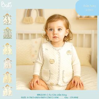 Áo gile chần bông Baru cho bé BRGL001-2