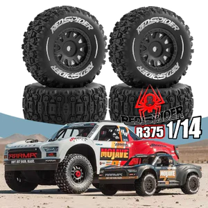 4 65MM 12MM hex 1 / 14 RC Xe Tải Ngắn Bánh Xe Lốp Cho 1 / 14 1 / 16 1 / 18 ARRMA Mojave GROM Tamiya LC Racing EMB-SC RC Xe Tải Ngắn Traxxas Tamiya Kyosho HPI MJX Hyper Go 14301