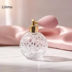 LUImo Vintage Chai Nước Hoa Thủy Tinh Có Thể Đổ Lại 1 Chiếc Thiết Kế Sleek Atomizer Bơm 18 Mm Có Ống Cho Du Lịch Tặng SBS