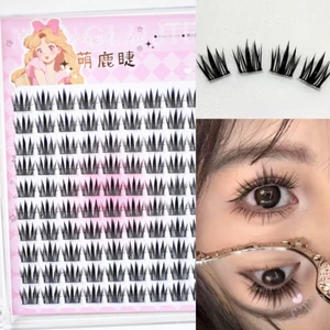 Dây mỏng Wispy Lash Cụm Anime Cosplay Lash Nối dài Đảm bảo vẻ đẹp lâu trôi
