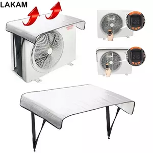 Vỏ điều hòa LAKAM, Bảo vệ điều hòa chống nắng 46x95CM, Dụng cụ làm sạch chống bụi chống tuyết