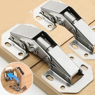 1 / 3 / 5 Bộ Bản lề tủ bằng thép không gỉ - Bộ đệm giảm chấn thủy lực cửa tủ quần áo yên tĩnh
