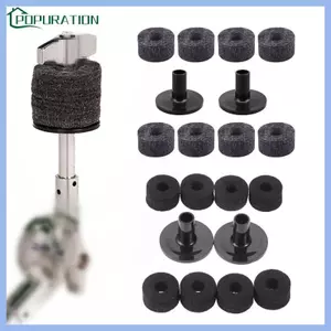 Tay áo chũm chọe dài bằng nhựa POP có vòng đệm nỉ cho bộ trống Bộ phận nhạc cụ gõ Dễ dàng lắp đặt Lâu dài