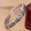 MAKY Retro s Pixiu Charms Vòng Tay Nam Bạc 925 Thiết Kế Đơn Giản Phong Cách Trung Hoa Độc Đoán Mở Lắc Tay Trang Sức VN