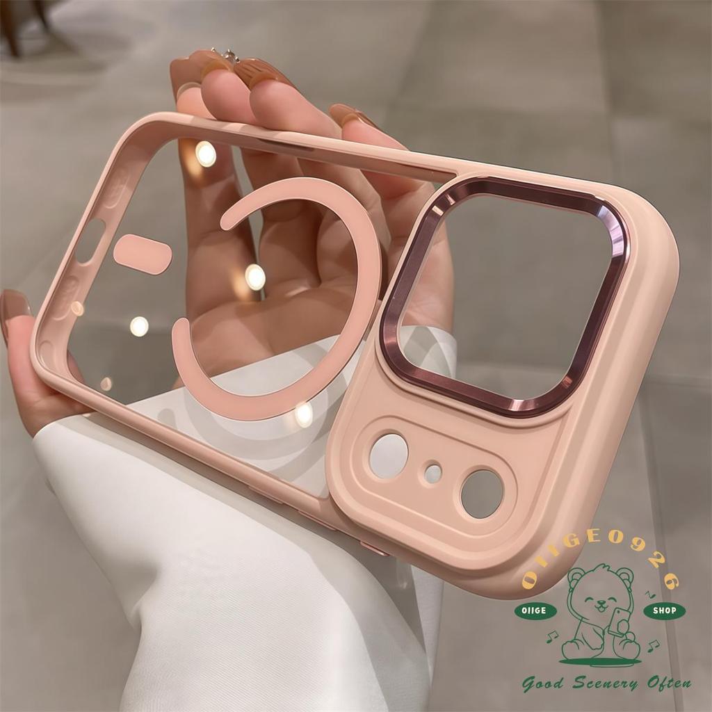 【 Ốp lưng iPhone17 】 Vỏ điện thoại từ tính Orange Scrub cho vỏ iPhone17 Pro Max cho vỏ iPhone Vỏ mềm silicon TPU chống sốc