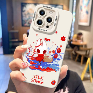 Ốp điện thoại cặp đôi Hollow Knight Bumblebee cho iPhone17 / 16 / 15 / 14 / 13 / MINI / 12 / 11 / Pro MAX / X / XS / XR / 7 / 8 / 6 Vỏ bảo vệ toàn diện bằng silicon lỏng chống sốc và chống rơi