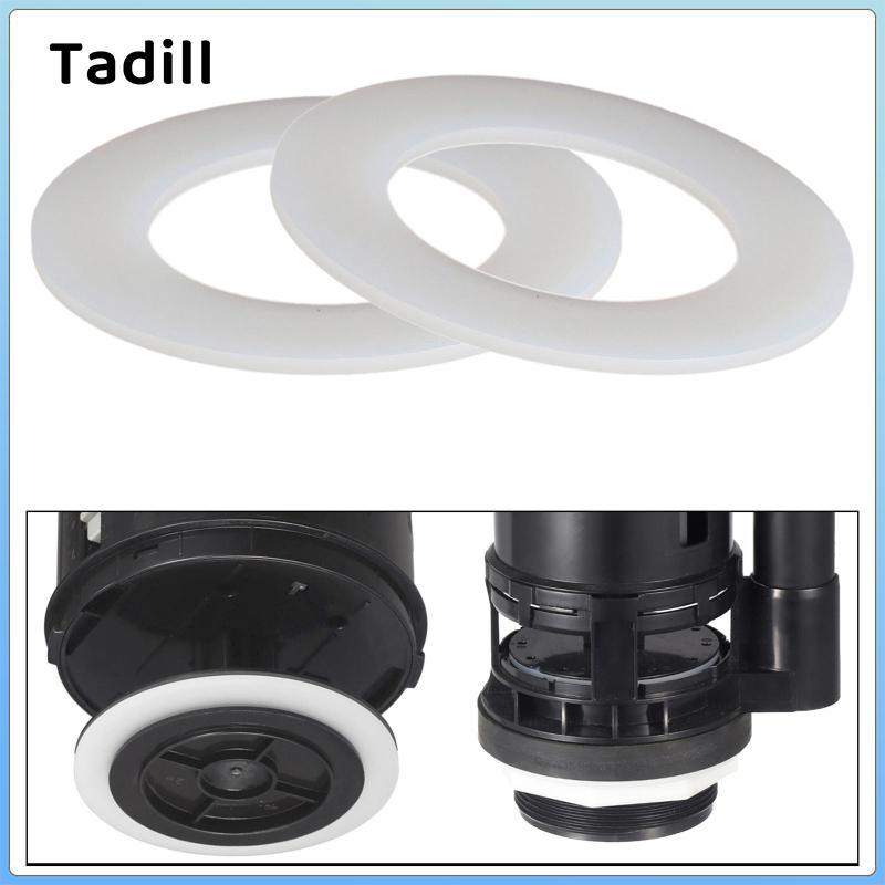 2x Vòng đệm xả bồn cầu Bộ phận bảo trì Thay thế miếng đệm bồn vệ sinh