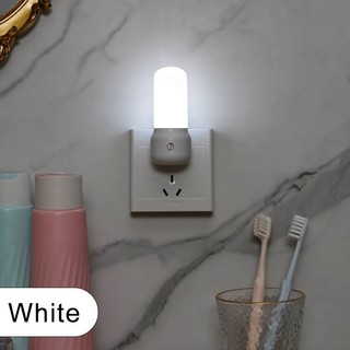 Bóng đèn ngủ LED cắm 3W, Điều khiển ánh sáng thông minh Đèn ngủ ấm áp mềm mại, Chiếu sáng mẫu giáo thân thiện với mắt có thể điều chỉnh độ sáng cho phòng bé, Phòng ngủ trẻ em, Hành lang, Trang trí trong nhà phòng tắm