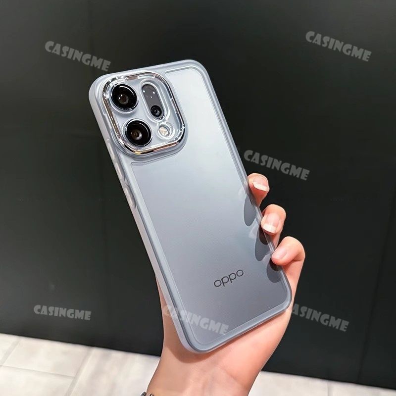 Ốp điện thoại trong suốt thời trang OPPO Find X9/X9 Pro 4G 5G 2025, bảo vệ camera