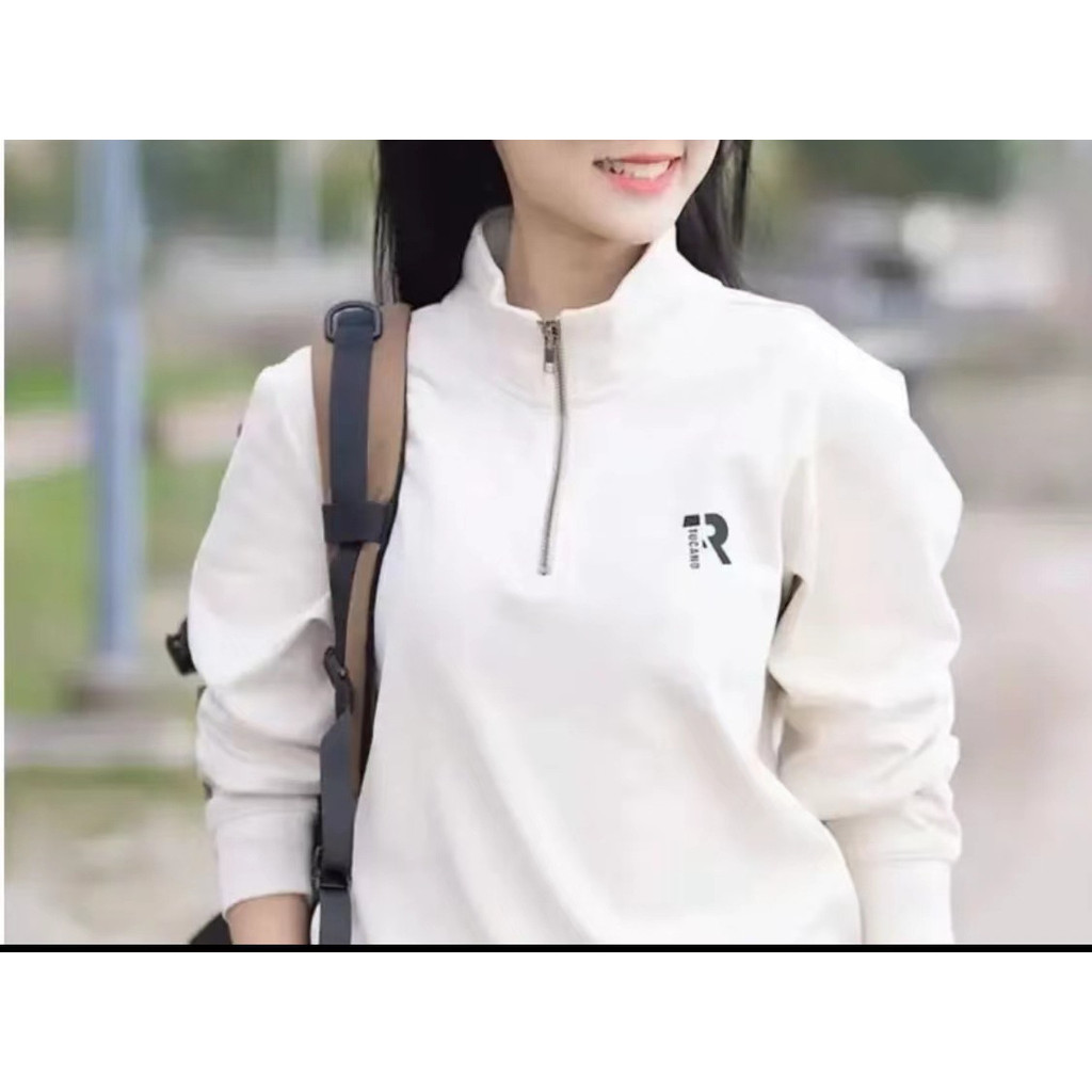 Áo hoodie và áo sơ mi thêu dáng rộng thời trang từ nhung, phù hợp mùa thu đông
