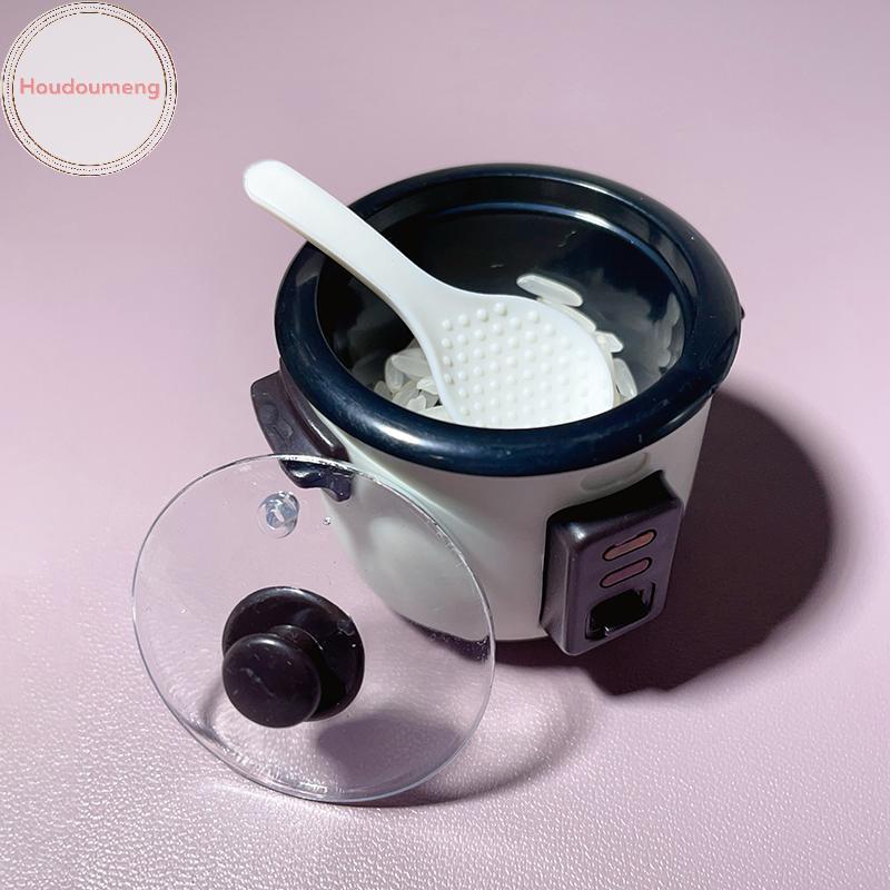Houdou 2 Chiếc Nhà Búp Bê Nồi Cơm Thìa Cơm 4cm Xẻng Cơm Mô Phỏng Thìa Mô Hình Nhà Bếp Đồ Dùng Nhà Bếp Nấu Ăn VN