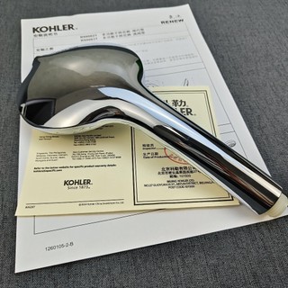 【 KOHLER 】Đầu vòi sen bạc cao áp hoàn toàn mới, dòng nước siêu mạnh, vòi sen tắm gia đình, vòi sen cầm tay 4 chế độ, đầu