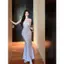 Đầm hồng pastel mùa hè nữ dài tiểu thư đầm tiệc cưới sang chảnh pháp dạ hội body blingbling