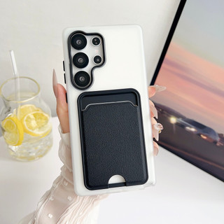 Ốp Điện Thoại 3 TRONG 1 Có Giá Đỡ Thẻ Cho Samsung S25 S24 S23 ULTRA PLUS FE Chống Sốc Dễ Dàng Vệ Sinh Ốp Lưng