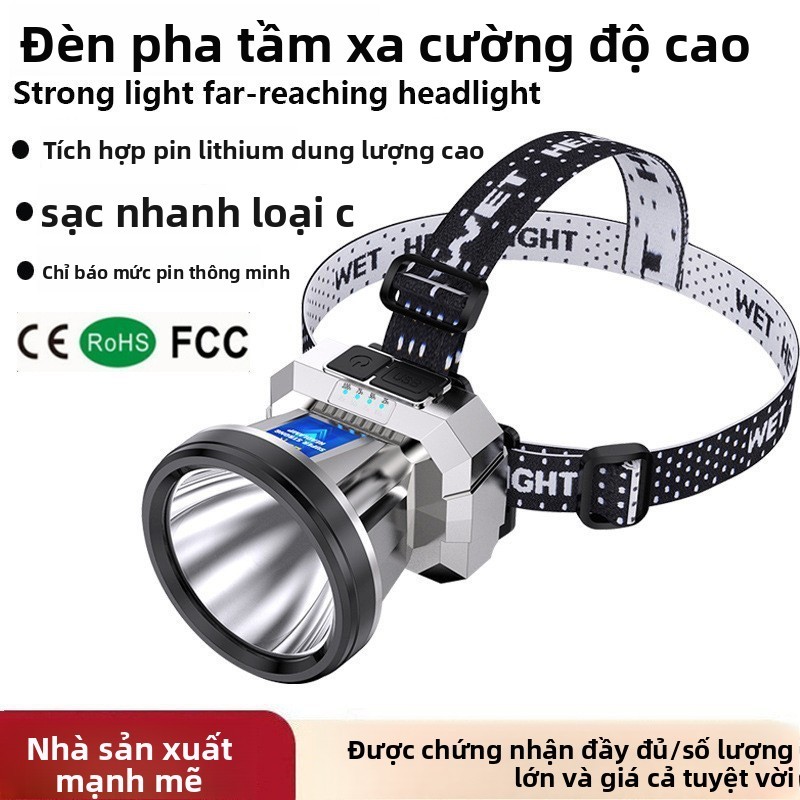 Đèn Pha D1OK siêu sáng cho câu cá ban đêm
