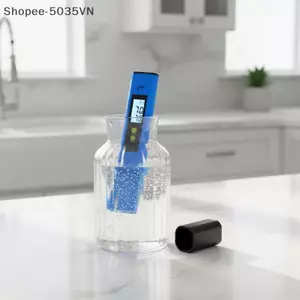 {AKIN} Bút kiểm tra chất lượng nước LCD kỹ thuật số di động 0 đến 14 PH có máy dò nhiệt độ cho bể cá {a}