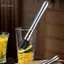 GCDHome Thép không gỉ Nghiền Đá Búa Đa Năng Popsicle Sti Cotail Swizzle Sti Fruit Lemon Muddle Bar Dụng Cụ HOT