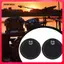 2 Chiếc Bàn Đạp Trống Đơn Tự Dính Cho Bass Trống Bộ Gõ Phụ Kiện Nhẹ Đồ Cho Thú Cưng Dia. Dán 2,6 Inch