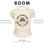 BOOM Áo Baby Tee Nữ Cotton Ôm Body-Áo Thun Ngắn Tay Y2K In Hình PhongCách Mùa Hè, Cổ Tròn Hàng Đầucách hàn quốc phong686