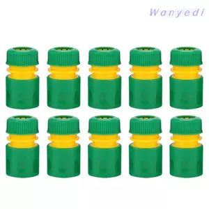 WANYEDI 10 CÁI Đầu nối nhanh vòi làm vườn, Kết nối ren 1 / 2 inch Màu xanh lá cây Lắp ống 1 / 2 inch, Bền dễ lắp đặt Đầu nối vòi vòi ABS Tưới vườn