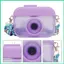 Bình Nước Máy Ảnh 400ml Kawaii Ví Uống Hình Camera Cốc Trong Suốt Dung Tích Lớn Bình Nước Uống jiwvn