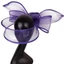 WANYEDI Fascinator Hat, Chapeau Luxury Wedding Headpiece, Veil Design Mesh Royal Race Hat Sự kiện ăn tối