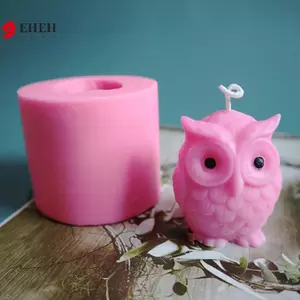 Khuôn Silicon Nến Cú Làm Nến DIY Handmade Khuôn Thạch Cao Sáp VN