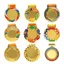Huy chương kim loại Marathon Trò chơi trường Danh sách cuộc thi Khuôn mở Cúp Chứng nhận Huy hiệu huy chương ENV1