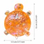 QEARY Rùa Fidget Đồ Chơi, Động Vật Nhỏ Kết Cấu Dính Lấp Lánh Rùa Bóp Đồ Chơi, Đồ Trang Trí Bàn Tăng Chậm Rùa Dễ Thương Đồ Chơi Squishy Ngày Lễ