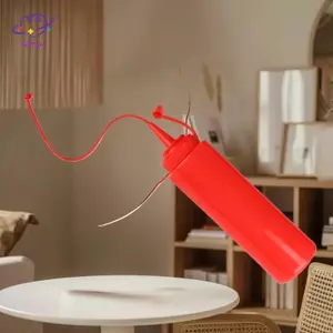 HFTOY Ngộ nghĩnh Prank Ketchup Chai Trò đùa thực tế Sốt cà chua Prank Người lớn Trẻ em Đồ chơi mát mẻ Đồ chơi đáng sợ Món quà bất ngờ sốt cà chua giả ~