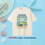 （Giao hàng 24h）Angela Áo Thun Unisex Cotton Premium In Hinh Paradise | Nam Nữ Bé Trai Bé Gái | Form Suông Mềm Mát#5