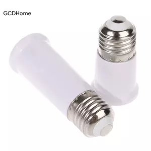 GCDHome 1PC 65mm 95mm 120mm E27 sang E27 Bộ mở rộng Giá đỡ đèn Đế Bóng đèn mở rộng Bộ chuyển đổi Soet mở rộng Bộ chuyển đổi đèn LED HOT