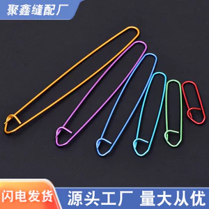 Màu Nhôm Pin Chống Dung Dịch Pin Áo Len Chống Ngoại Tuyến Thẻ Len Khóa Dụng Cụ Đan 7.1 7YT2