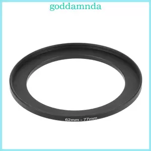 GODD 62mm Đến 77mm Kim Loại Bước Lên Nhẫn Ống Kính Adapter Lọc Camera Phụ Kiện Mới
