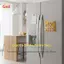 Trứng nở dễ thương Chuông cười Phim hoạt hình Tủ lạnh tự dính Không chứa cặn Trang trí vui nhộn cho phòng trẻ em Tủ lạnh nhà bếp [VN]