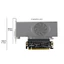 Thẻ nâng cao chuyển đổi kích thước đầy đủ BTM PCIe X16 để định vị thẻ 80 mm