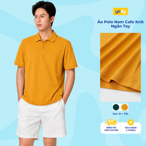 Áo Polo Nam YODY Ngắn Tay Nẹp To vải Sợi Polyester S.cafe chống UV MCPO26A060