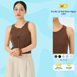 Áo Ba Lỗ Nữ Yody Đệm Ngực Liền thoải mái khi mặc WCCM26S006