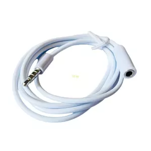 Btsg 3 Cáp Stereo 5mm Cổng Nam Sang 3 5mm Cổng Nữ Micro Tai Nghe Mở Rộng
