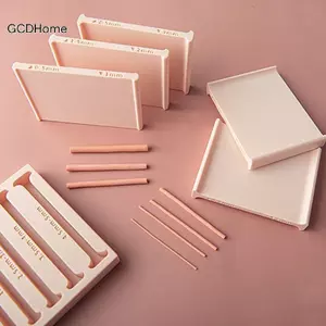 GCDHome 0,5-5mm Dải đất sét mềm Khuôn lăn DIY Dải đất sét cán tay Bông tai dệt Vòng tay Mặt dây chuyền Làm dụng cụ đất sét Polymer HOT