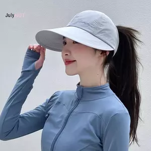 JULYHOT Mũ bóng chày vành quá khổ có khả năng chống tia cực tím Qui khô Mũ chống nắng Dubill Mũ ngoài trời nhẹ để câu cá Trekking Massivedeals